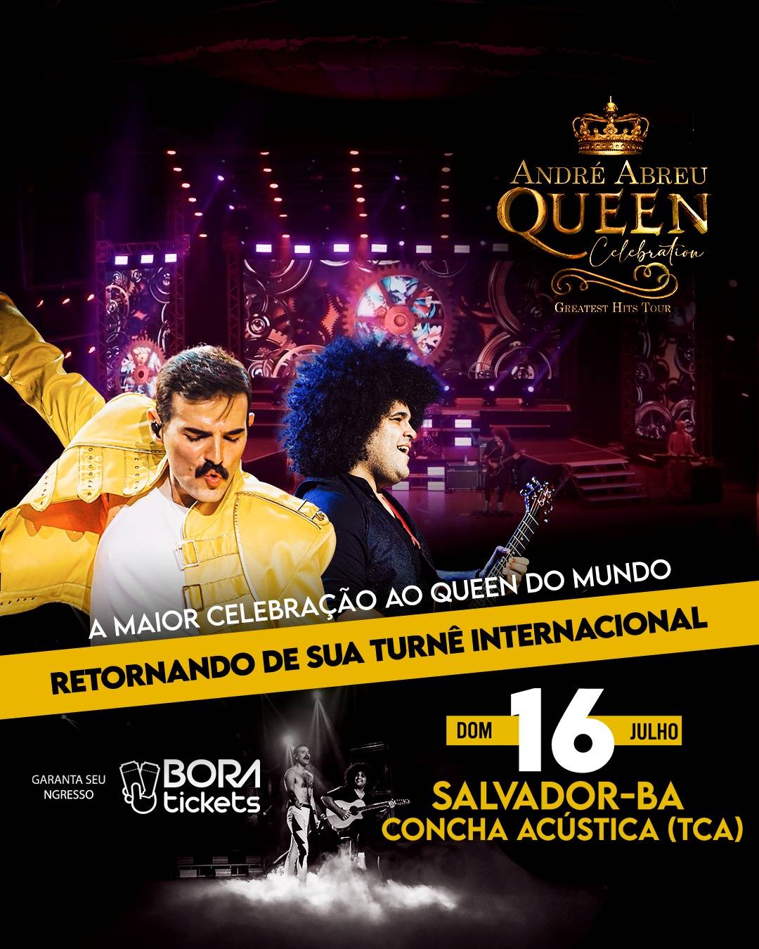 FCC - Fundação Catarinense de Cultura - Queen Celebration com André Abreu